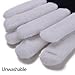 LED Gloves Flashing Finger Lighting Gloves with 6 Modes for Clubbing, Rave, Birthday, EDM, Disco, and Dubstep Party by Swiftrans(TM) (Black Whole Fingers 6 Modes)