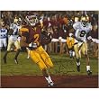 Steve Smith Autographed Touchdown vs Notre Dame 8x10 Photograph Sports Football