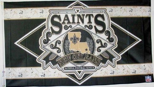 E4A New Orleans Saints 3'x5' Heavy Duty Flag