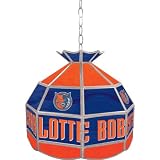 NEW Charlotte Bobcats NBA 16 inch Tiffany Style Lamp - NBA1600-BOB