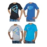 2 PACK: 2 Mens Billabong T-shirts - 2009 DESIGNS (Parole & Trapezoid)