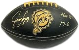 Jim Langer Signed Autographed Miami Dolphins Football - Schwartz Sports