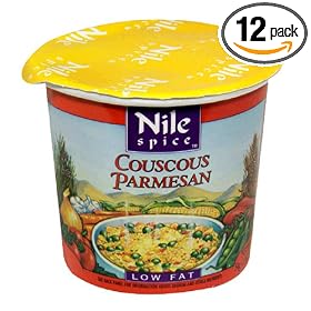 Nile Spice Couscous Parmesan, Low Fat, 1.9-Ounce Cups (Pack of 12)
