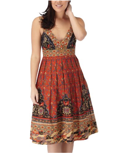 Joe Browns Women's Key West Sunset Dress Multi (10)