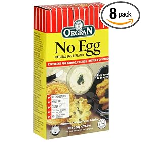 OrgraN No Egg Natural Egg Replacer, 7-Ounce Packages (Pack of 8)