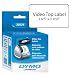 DYMO 30326 VHS Top Labels for Dymo-Seiko Label Printers (150 Per Roll/1 Roll) (White)