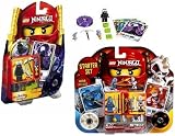 LEGO Ninjago Spinjitzu Starter Set 2257 & LEGO Ninjago Lord Garmadon 2256