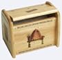 Pfaltzgraff Naturewood Recipe Box with Alphabetical Tabs
