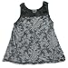 Heart And Soul by So Nikki - Girls Tank Baby Doll Top, Black