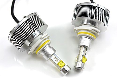 Neverland 50w - 9006 HB4 LED Headlight Conversion Kit Light Bulb Lamp for Cars(white 6000lm 6000k, 2pcs LED Bulbs)
