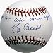 Yogi Berra Autographed Baseball with Its Deja Vu All Over Again Inscription
