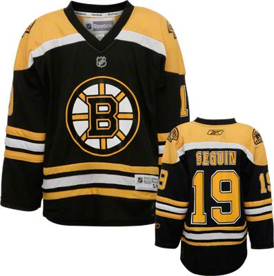 Tyler Seguin Boston Bruins Black Yellow Replica NHL Youth Jersey