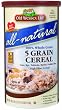 Old Wessex Ltd. All-Natural 5 Grain Cereal, 18.5-Ounce Canisters (Pack of 12)