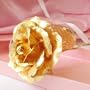 24K 6-Inch Gold Foil Rose - Best Valentine's Day Gifts - Handcrafted & Last Forever!