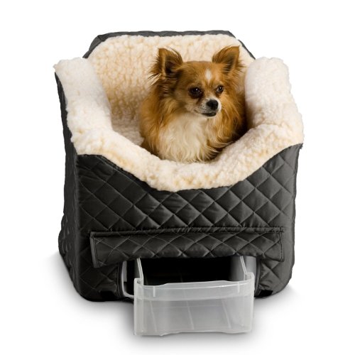Snoozer Lookout II Pet Car Seat, Medium, Black