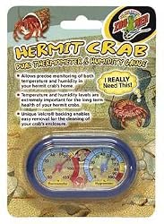 Zoo Med Hermit Crab Thermometer and Humidity Gauge