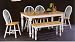 Kitchen & Housewares : Country Farmhouse 6 Piece Dining Set By Coaster Furniture