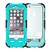 iPhone 6 Waterproof Case, iThrough Waterproof, Dust Proof, Snow Proof, Shock Proof Case, Touched Transparent Screen Protector, Heavy Duty Protective Carrying Cover Case for iPhone 6 4.7inch (Blue-)