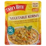 Tasty Bite Vegetable Korma Entree, Heat & Eat, 10-Ounce Packets (Pack of 6)