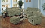 Alpine Pillow Top Sofa and Love Seat By Coaster Furniture