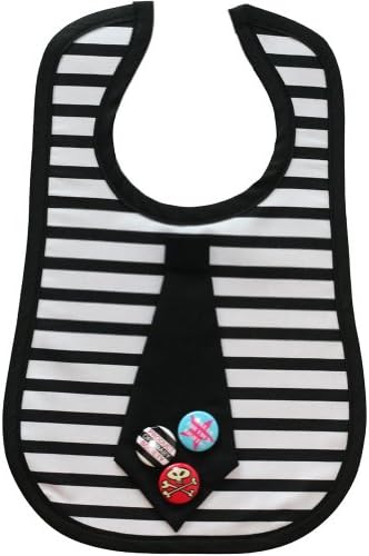 Mini Maniacs - Poser Bib with Tie and Buttons