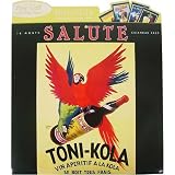 Salute! Vintage Drinks Advertising 16 month calendar, 2009, wall size with 4 free magnets