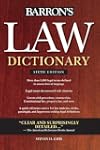 Barron's Law Dictionary