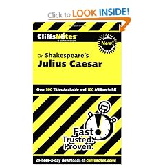 "Julius Caesar" (Cliffs Notes)