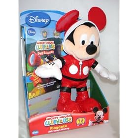 Mickey Mouse Clubhouse Playdate Astronaut Mickey with bonus DVD by Disney