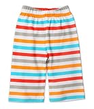 Zutano Bold Stripe Pant, Mandarin, 6-12 Months
