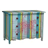Decorize Floral Art 3 - Drawer Hall Chest 647504