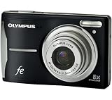Olympus FE-46 Digitalkamera (12 Megapixel, 5-fach opt. Zoom, 6,9 cm (2,7 Zoll) Display) Cosmic Black