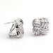 1 Carat 14KWG Diamond Earrings