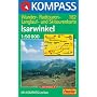 Kompass Karten, Isarwinkel: Wander-, Rad- und Skitourenkarte; mit Kompass Lexikon