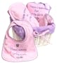 Trend Lab Thank Heaven Girls Small Gift Basket Set in Pink