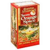 Celestial Seasonings Black Tea, Tuscany Orange Spice, Tea Bags, 20-Count Boxes (Pack of 6)