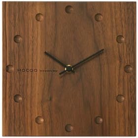 Hacoa �E�H�[���N���b�N Wall clock square-W �E�H�[���i�b�g H151-W