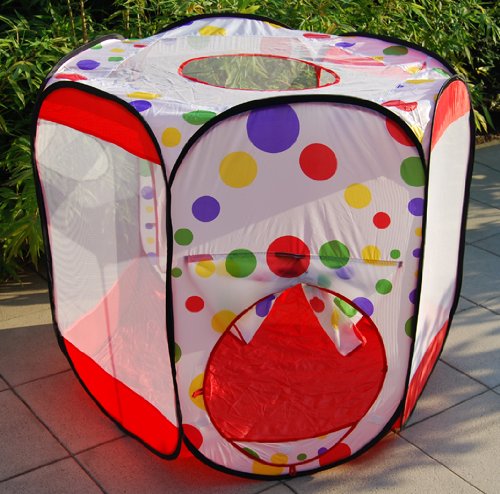 Childrens Toyshop  Spielwaren : Sechseck Bällebad / pop-up-Zelt mit 150 Bällen