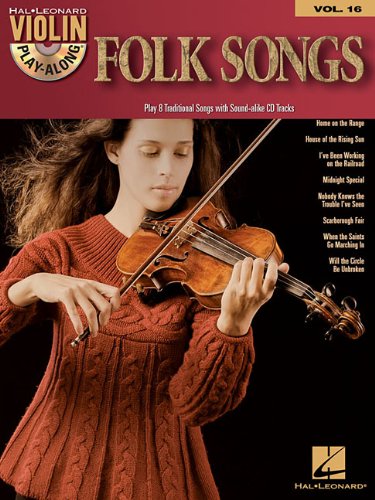 folk songs violin play along volume 16 bkcd