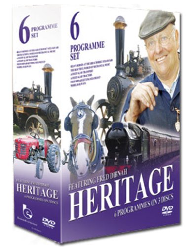 Heritage - Featuring Fred Dibnah [6 Programme Set On 3 Discs] [dvd] Picture