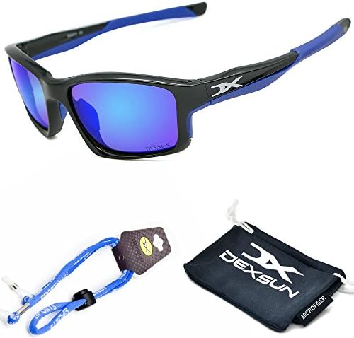 Dexsun DX411 Sports Glasses with UV Protection For Fishing and Safety Blue Color