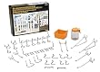 Crawford 1843B Pegboard Organizer, 43-Piece