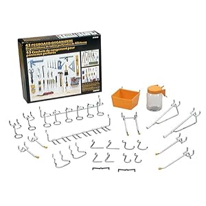 Crawford 1843B Pegboard Organizer, 43-Piece $11.99