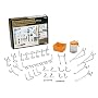Crawford 1843B Pegboard Organizer, 43-Piece
