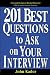 Books : 201 Best Questions To Ask On Your Interview