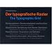 Grundlagen Typografie, Layout, Schrift
