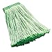 Synthetic Wet Mop Heads, Green, 16 Oz, 5" Headband, 6/carton