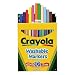 Washable Markers, Fine Point, Classic Colors, 12/Set