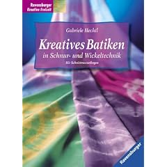 Kreatives Batiken in Schnur- und Wickeltechnik