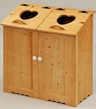 JKプラン カントリーシリーズ カントリーダストボックス大 ナチュラル gdb-012